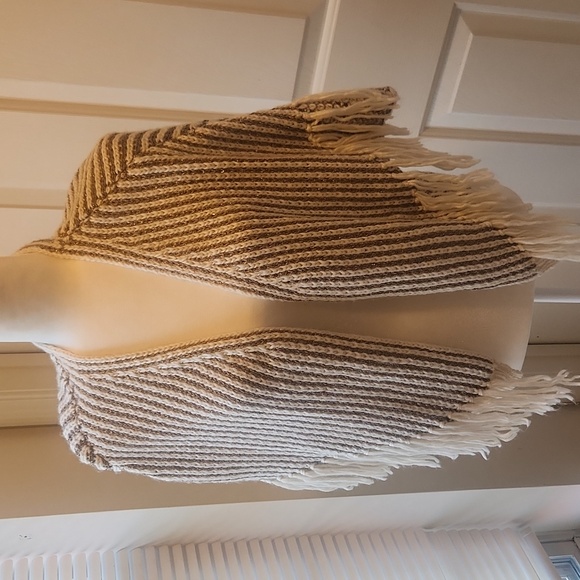 Anthropologie Metallic Fringe Cardigan Sweater - Picture 5 of 7